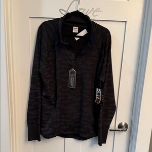 Avia Black Quarter-Zip Pullover